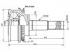 Jeu de joints, arbre de transmission CV Joint Kit:43420-10121