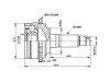 Jeu de joints, arbre de transmission CV Joint Kit:GD36-22-610