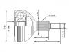 Jeu de joints, arbre de transmission CV Joint Kit:6QE 498 099