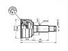 Gelenksatz, Antriebswelle CV Joint Kit:43420-97403